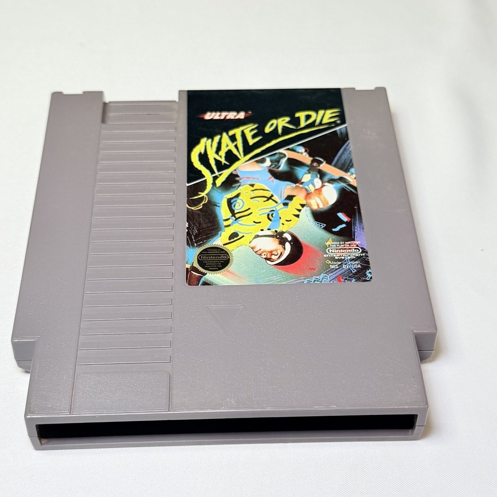 Skate or Die NES Nintendo Entertainment System Video‎ Game Ultra Skating
